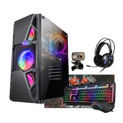 Computador gamer completo com processador Intel Core i5-4570, Fonte Real 500W, 8Gb de memória, Placa de vídeo GTX 1050 de 4Gb – Modelo Raven. Com es