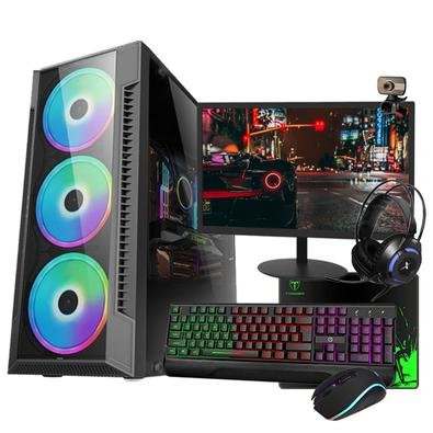 PC gamer completo e barato, com processador i3, 8Gb de memória, Placa de vídeo GT730 de 4Gb, HD de 500Gb e Monitor de 19 Polegadas – Modelo Hércules.