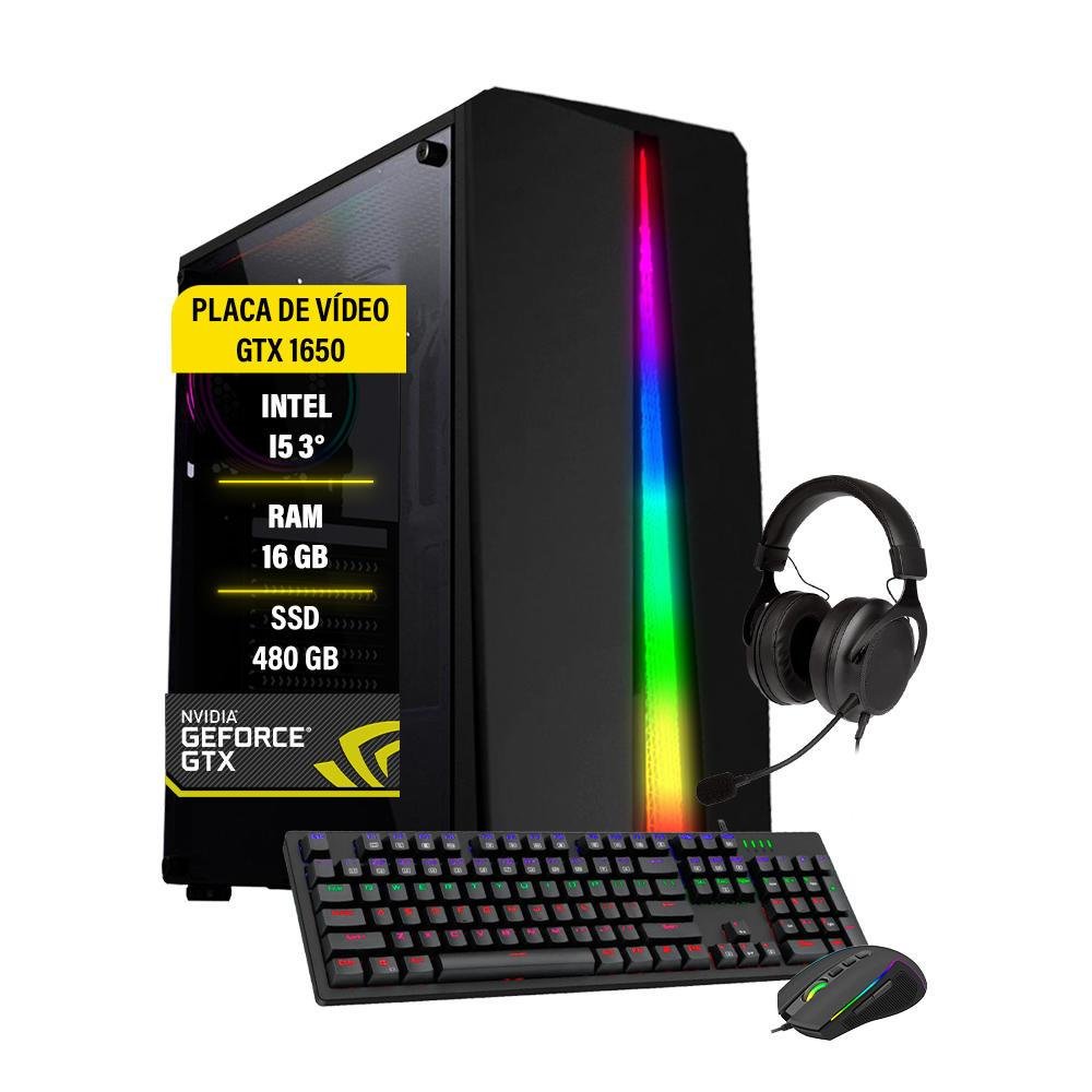 Pc Gamer Barato I5 9º Gtx1650 16Gb Ssd 480Gb Fonte Real 750W com o Melhor  Preço é no Zoom