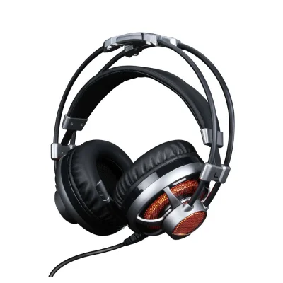 Headset Gamer ELG Extreme, LED, 7.1 Virtual Surround, Drivers 50mm, Prata - HGSS71
