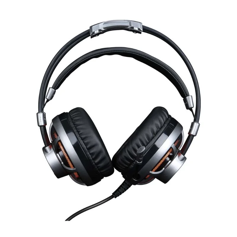 Imagem 2 de 4 do produto Headset Gamer ELG Extreme, LED, 7.1 Virtual Surround, Drivers 50mm, Prata - HGSS71