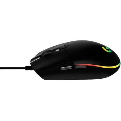 Imagem 3 de 5 do produto Mouse Logitech Gamer G203, Lightsync RGB, Com Fio, USB, 8000 DPI