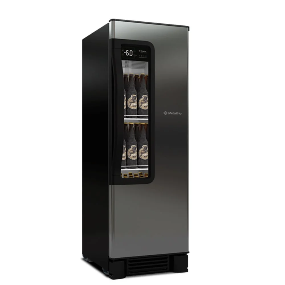 Imagem 5 de 5 do produto Cervejeira Metalfrio 256L Beer Maxx, 220v, Preto Inox - Vn25tp