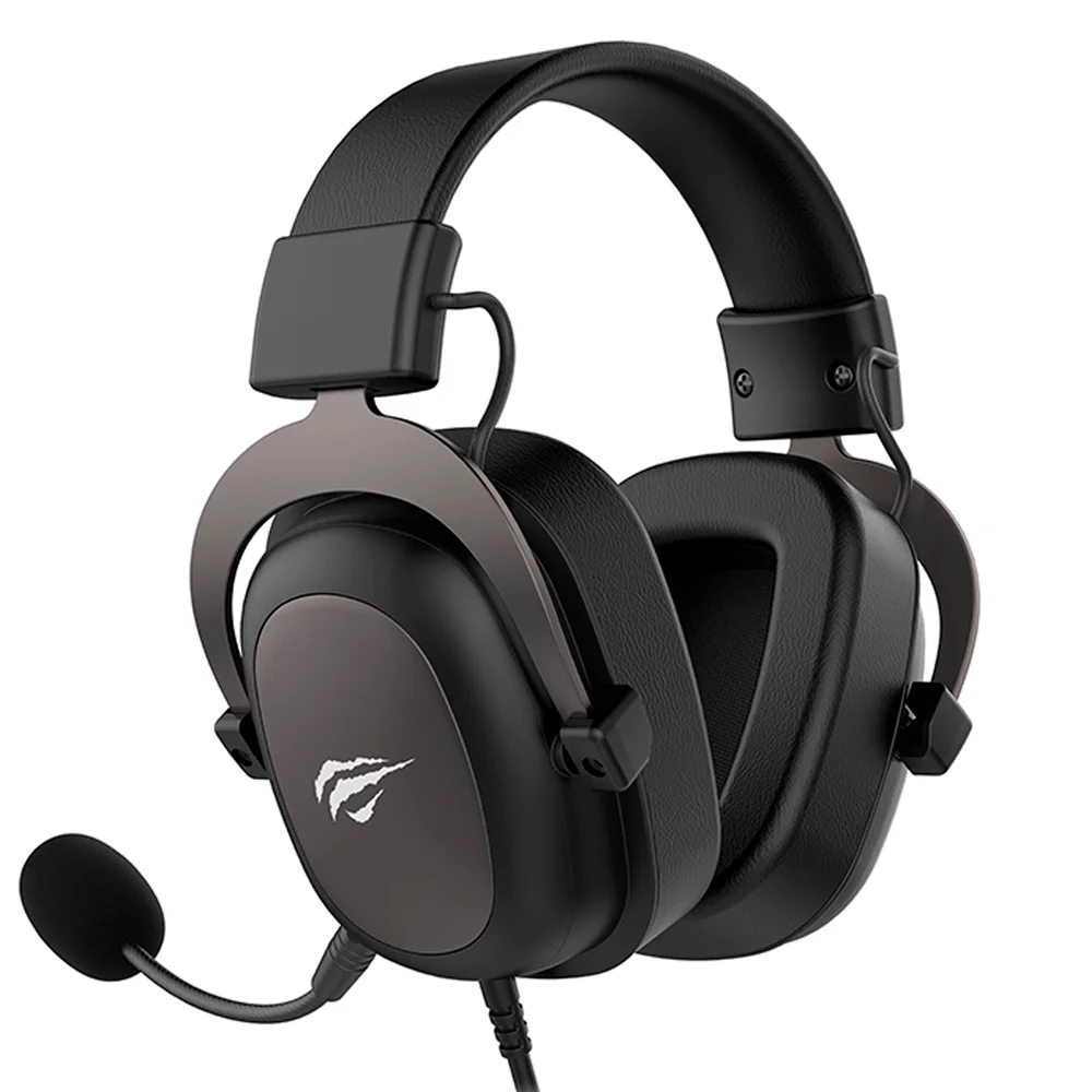 Imagem 4 de 4 do produto Headset Gamer Havit H2002D, Driver 53Mm, Com Cabo P3 3.5mm, Para PC E Consoles Ps4/Ps3 Xbox, Preto