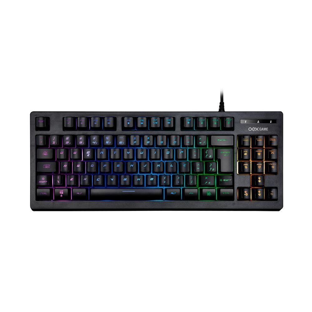 Teclado Gamer Oex Game Cobby Led Kabum