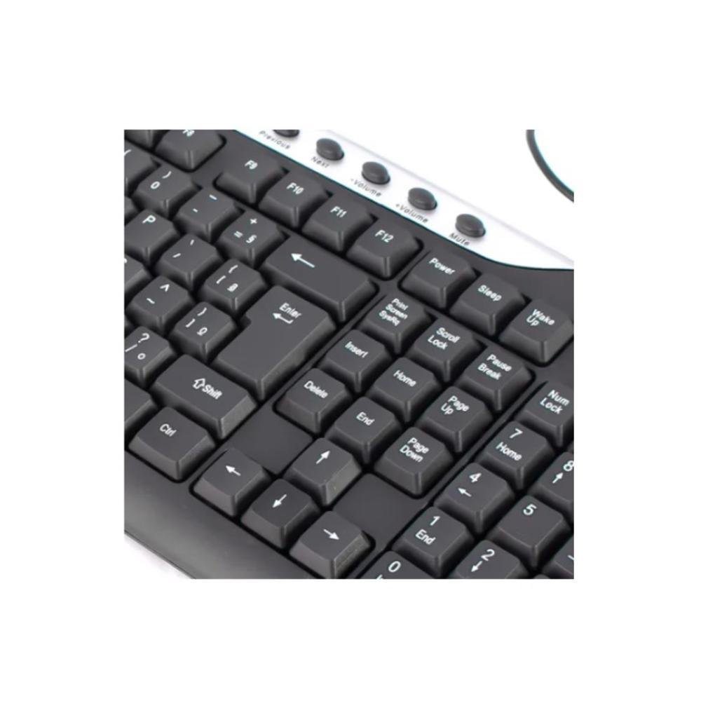 Imagem 4 de 4 do produto Teclado Multimidia Exbom - Bk-146m