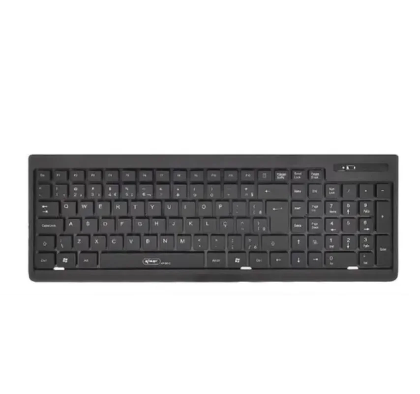 Imagem 5 de 5 do produto Kit Teclado E Mouse Sem Fio, KP-2012, 2.4ghz, Wireless, 1000DPI