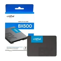 SSD Crucial Bx500 1TB, Sata 6GB/s 2.5, Leitura 540 MB/s, Escrita 500 MB/s, Preto - Ct1000bx500ssd1 é boa?