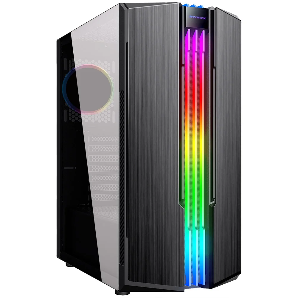 Gabinete Gamer Mymax Eternity Usb 3.0 Preto, Rgb