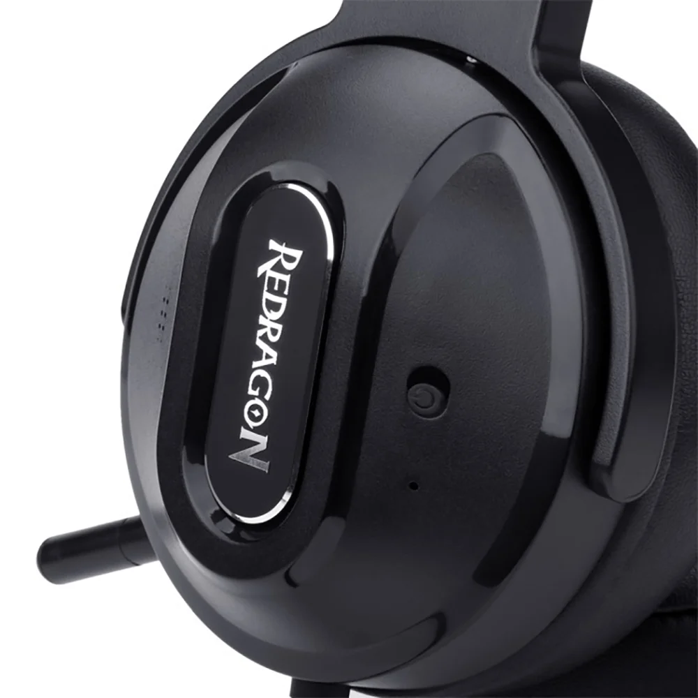 Headset Gamer Redragon Ladon 7.1, USB, Preto - H990 Headset Gamer Redragon Ladon 7.1, USB, Preto - H990