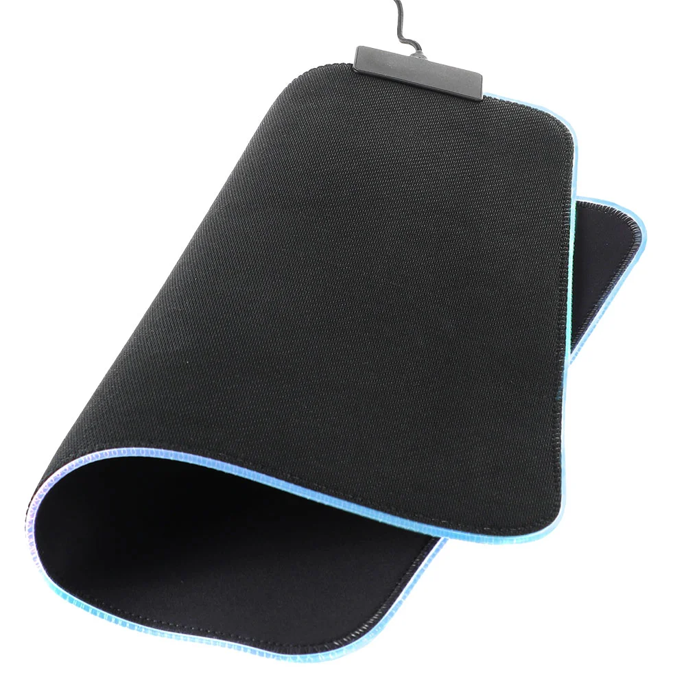 Imagem 5 de 5 do produto Mousepad Gamer Draxen DN40, 300x360x4mm, Preto, RGB Mode