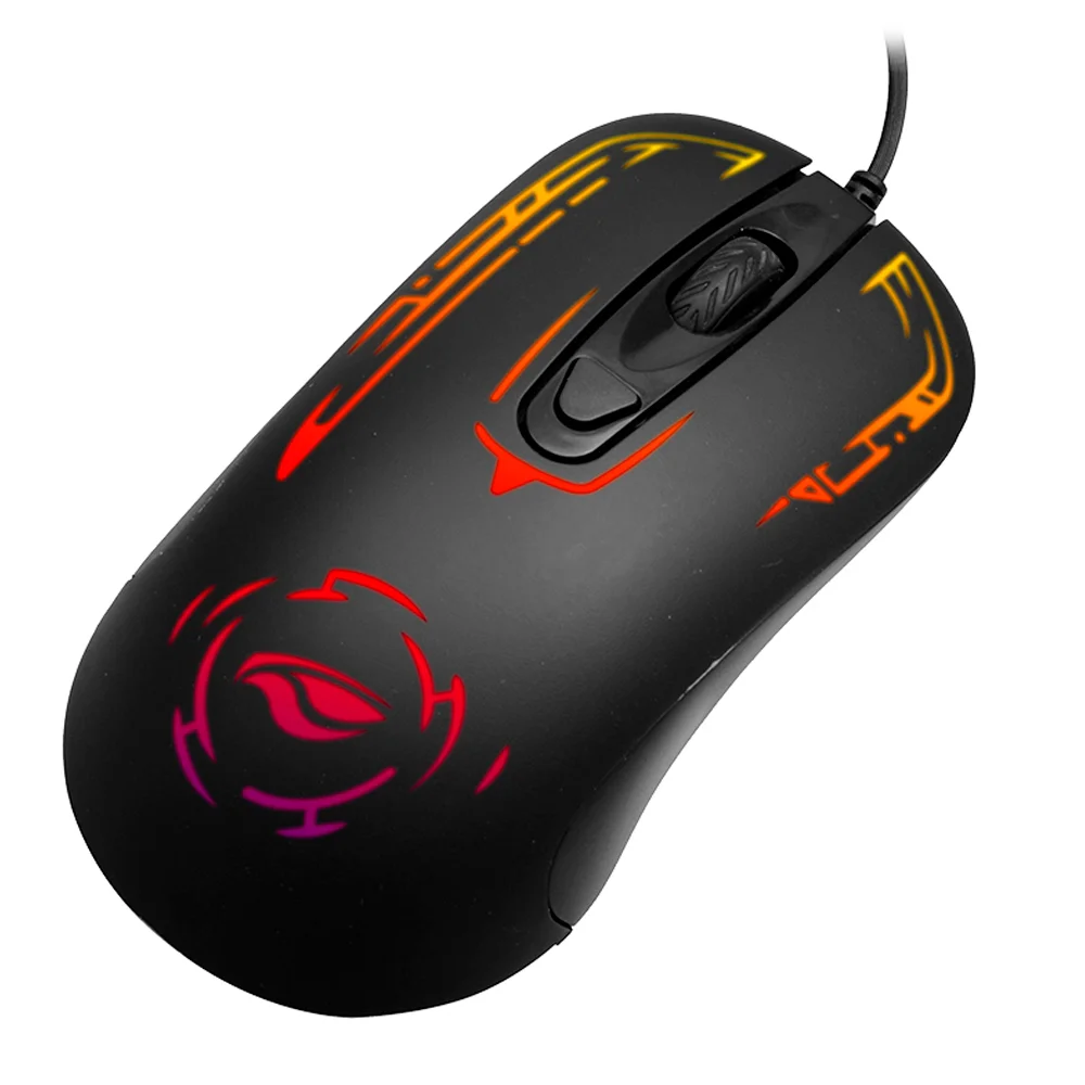 Imagem 4 de 5 do produto Mouse Gamer C3tech, LED, 2400 DPI, 4 Botões, USB, Preto - MG-12BK
