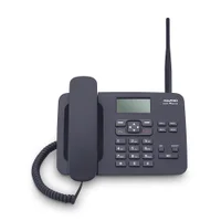Menor preço em Celular De Mesa Rural, Fixo Aquário Quadriband Ca-42, Dual Chip, Antena Interna - Preto