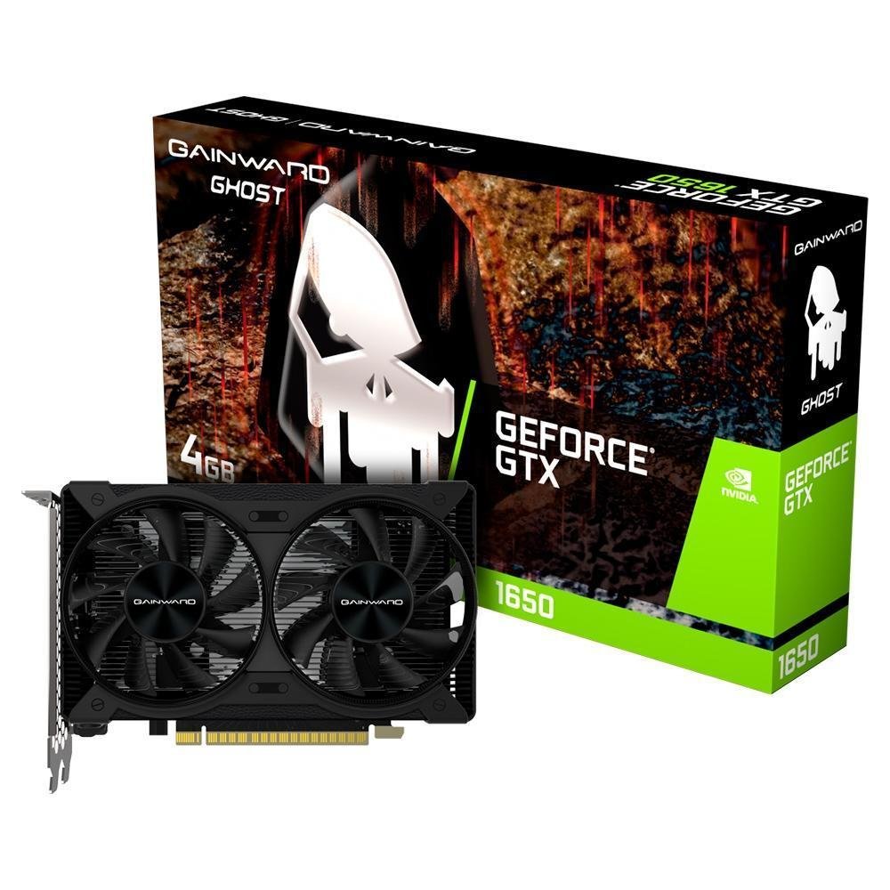 グラフィックボード・グラボ・ビデオカード GAINWARD GEFORCE GTX 1650 GHOST 4GB Placa De Vídeo Gainward Geforce Gtx Kabum