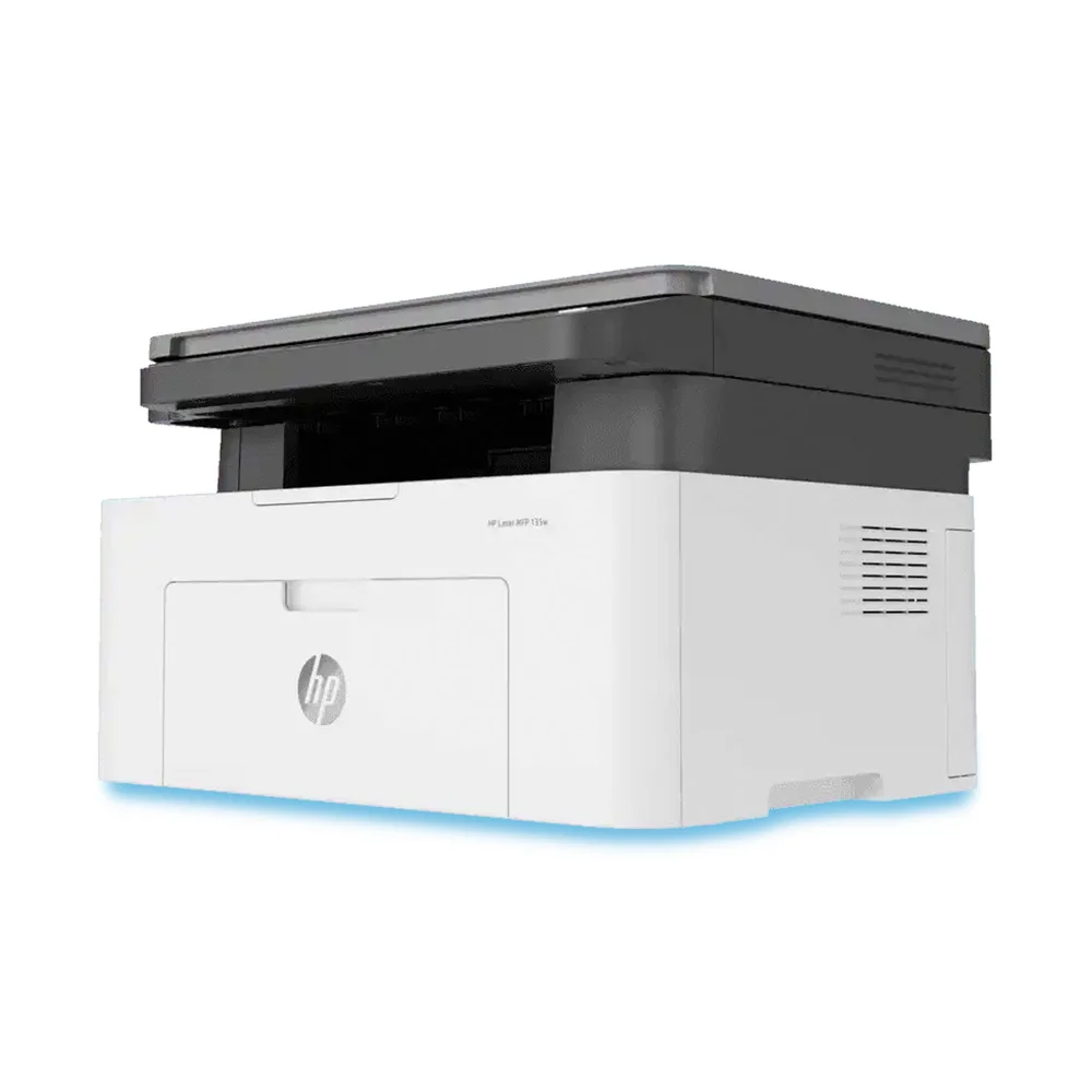 Imagem 5 de 5 do produto Impressora Multifuncional Laser HP MFP 135W, Mono, Wireless, 110V, Branca - 4zb83a