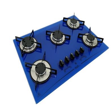 Fogão Cooktop D&d 5 Bocas Azul A Gás
