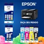 Refil De Tinta Epson T544 Ciano 65ml, Para Impressoras L3110 / L3150 / L5190 - T544220