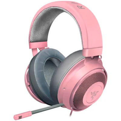 Headset Gamer Razer Kraken Multi Platform, Drivers 50mm, Quartz Pink