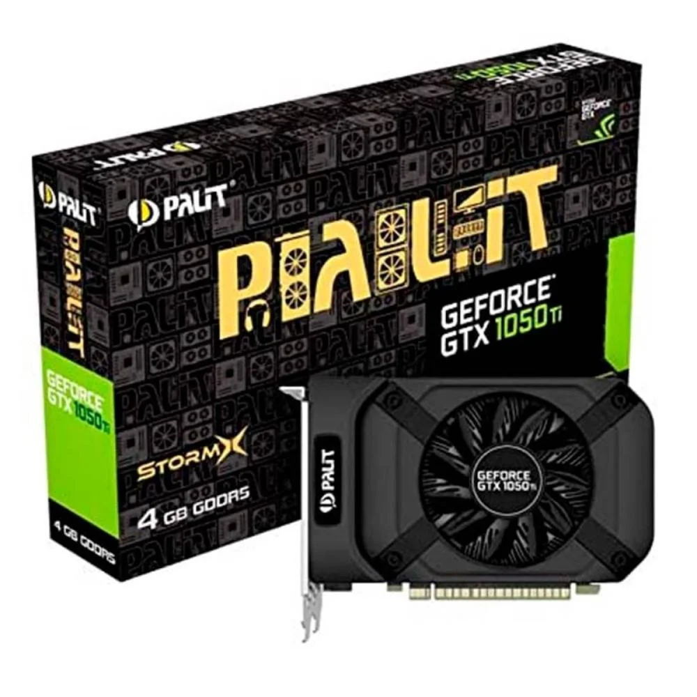 パソコン Palit GeForce GTX1050Ti StormX 4G Placa de Vídeo Palit NVIDIA GeForce GTX 1050