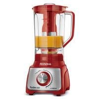 Liquidificador Mondial L-1100 Turbo Inox Vermelho 3l 110v é ruim? Liquidificador Mondial L-1100 Turbo Inox Vermelho 3l 110v é boa?