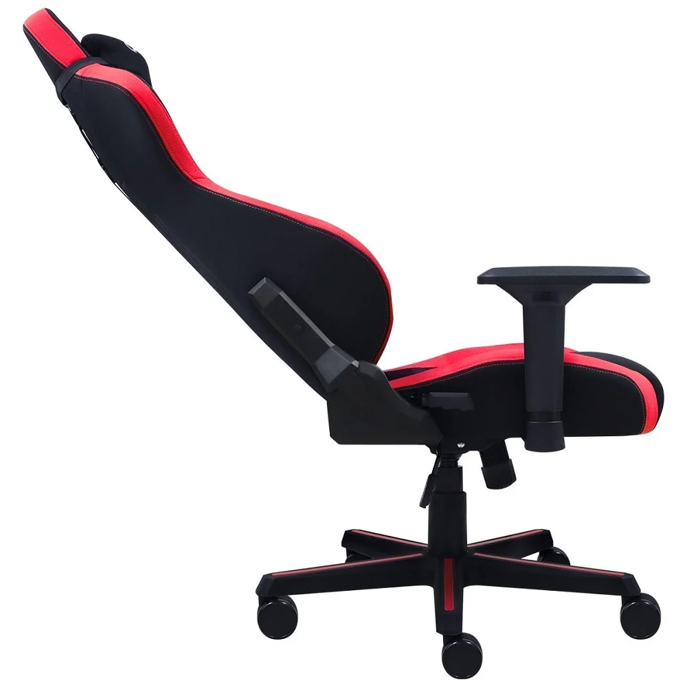 Cadeira Gamer Pcyes Mad Racer V8 Turbo, até 180kg, Inclinação 135º, ergonômica, Tecido de poliéster  Vermelha - V8tbmadvm