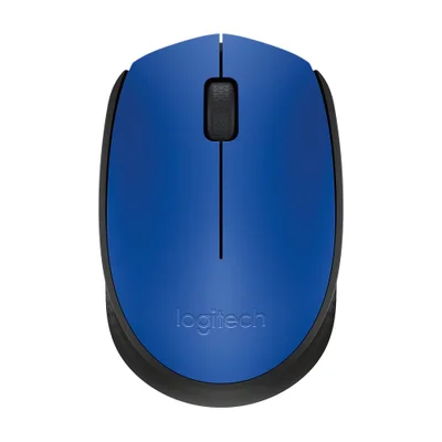 Mouse Logitech Sem Fio M170 Azul - 910-004638