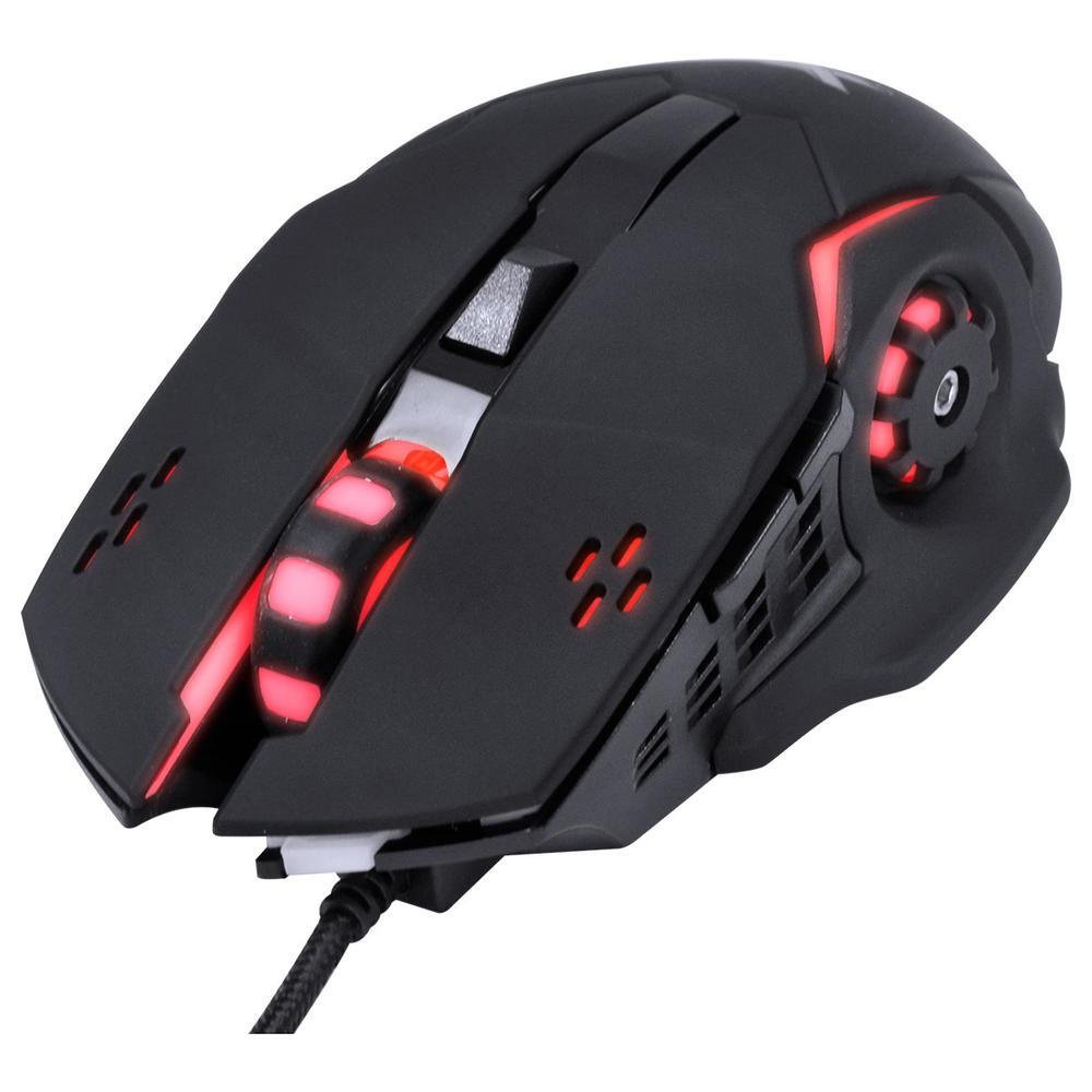 Imagem 4 de 5 do produto Mouse Gamer Vx Gaming Galatica 2400 Dpi Led Vermelho