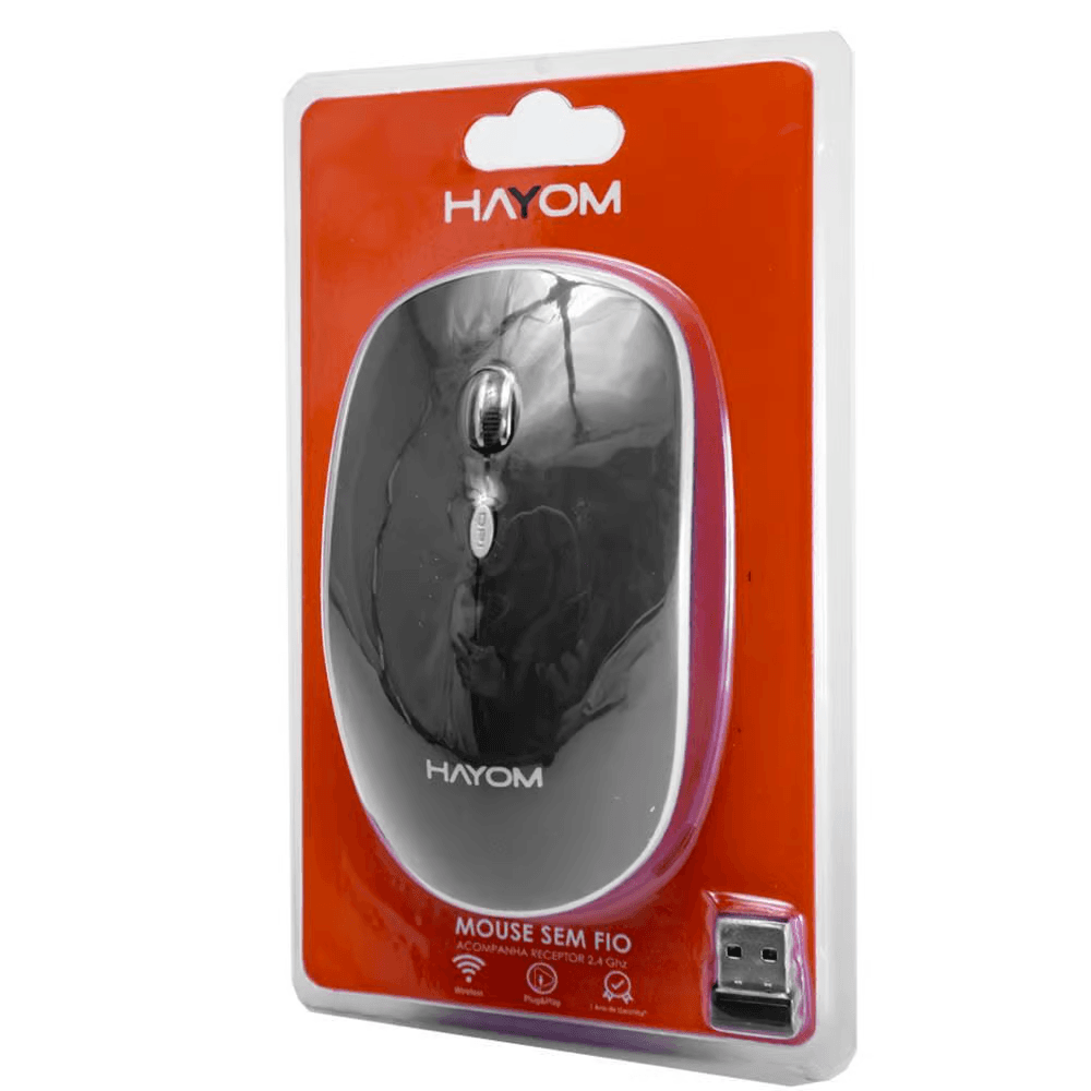 Mouse Hayom Sem Fio Office Wireless - Mu2913 Mouse Hayom Sem Fio Office Wireless - Mu2913