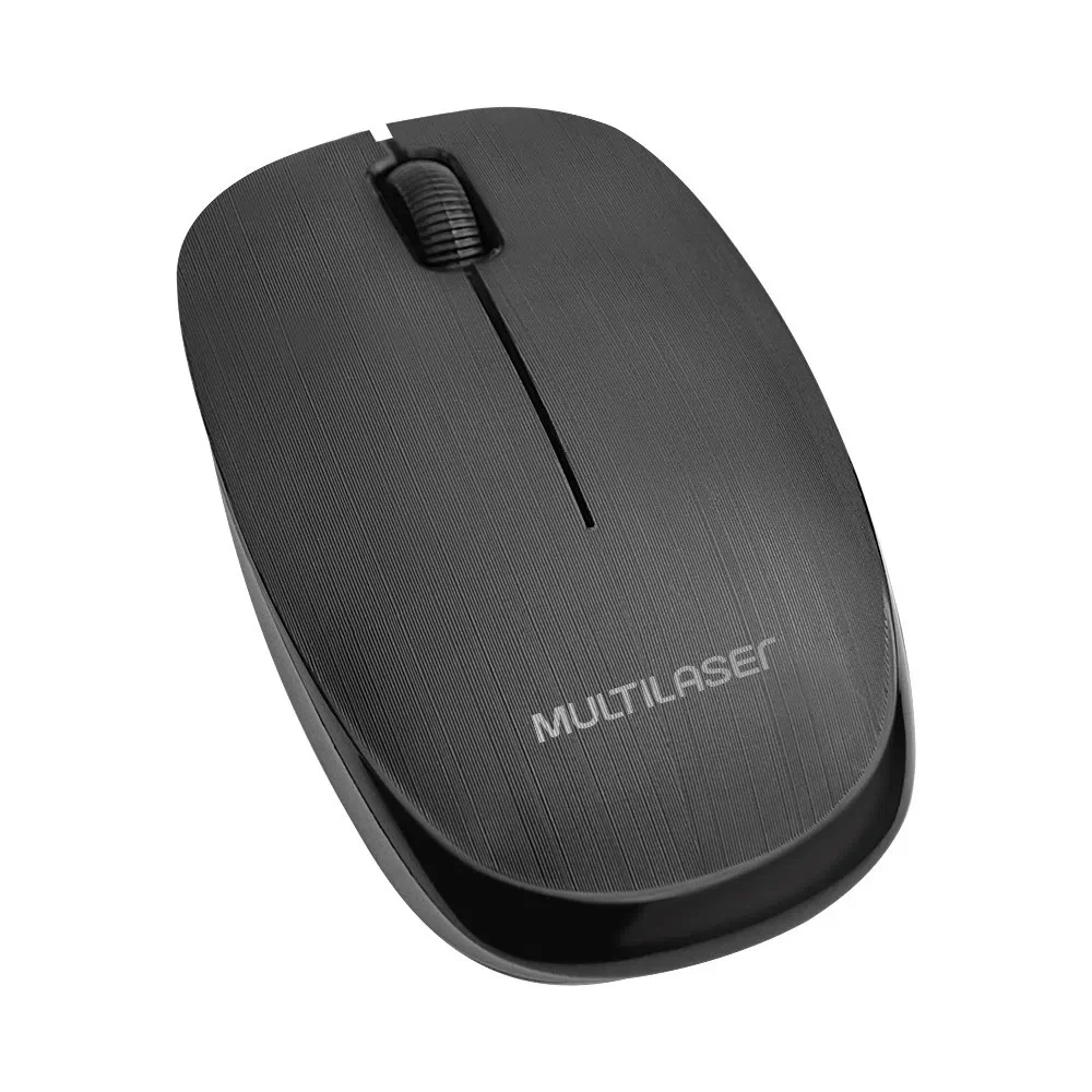 Imagem 3 de 5 do produto Mouse Multi Mo251, Wireless, 2.4GHz, 1200 DPI, USB, Preto
