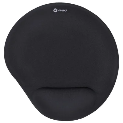 Mouse Pad Mpg-10p Vinik Com Apoio De Pulso Em Gel Preto