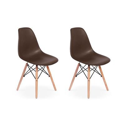 Cadeira Charles Eames Eiffel Dkr Wood - Base De Madeira As cadeiras Eiffel são importantes itens para a sua decoração. Independente da proposta, a dec