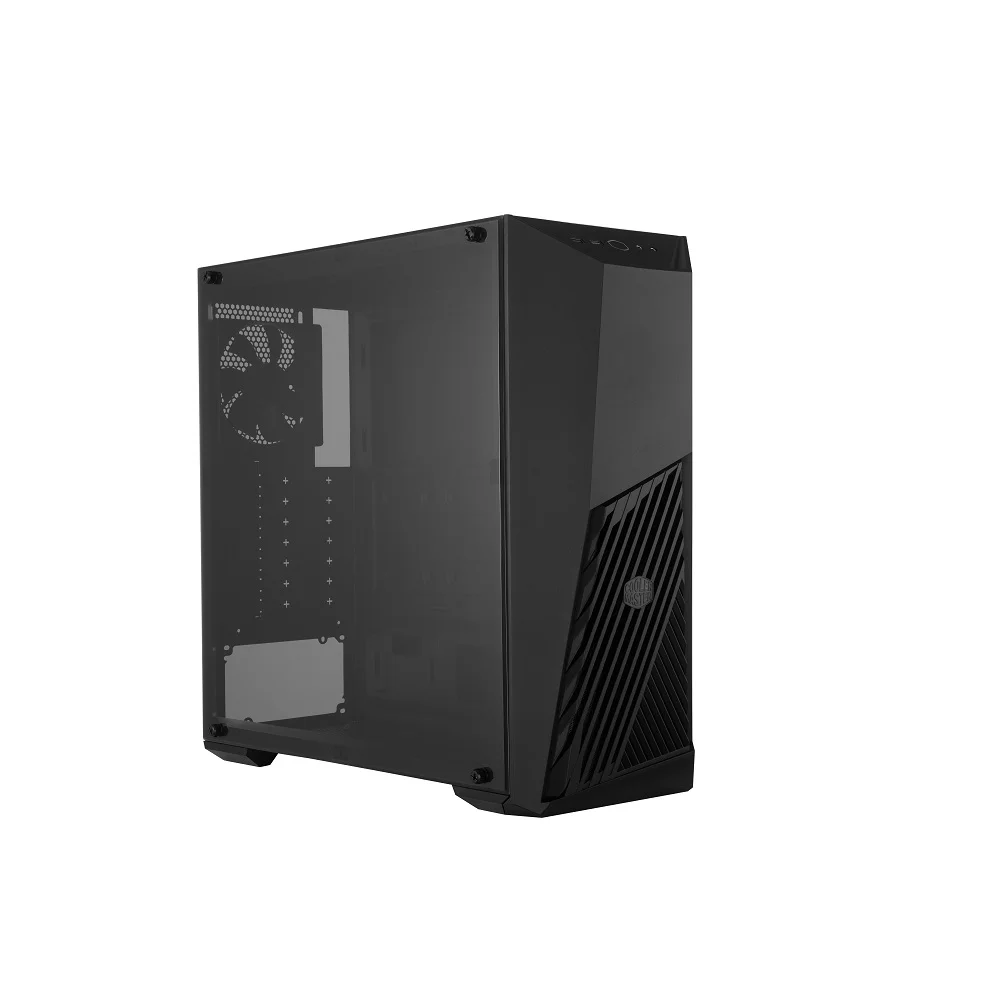 Gabinete Cooler Master, Masterbox K501l, Preto, Lateral Vidro Temperado, Plastico, Atx / Micro Atx / Mini