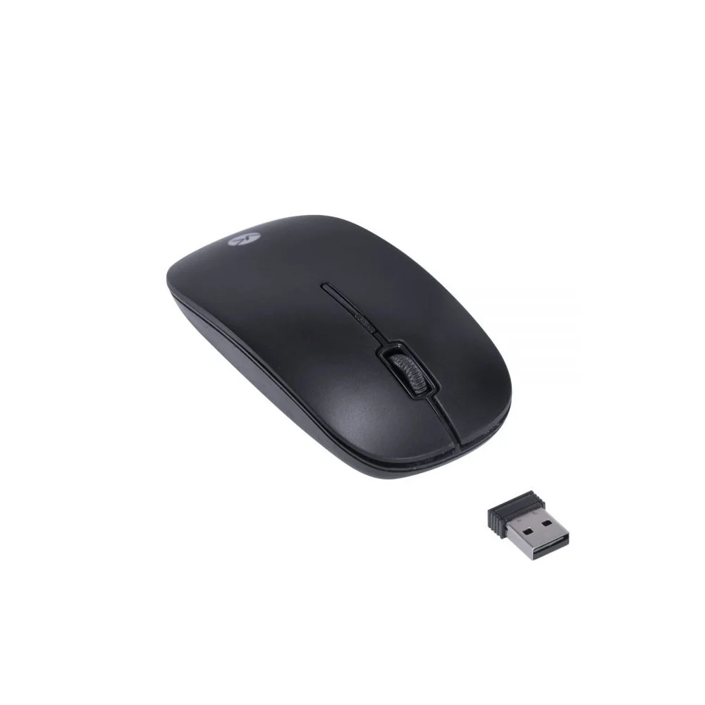 Imagem 2 de 5 do produto Mouse Wireless Vinik Dynamic Flat Dm100 2.4ghz 1200 Dpi - Preto
