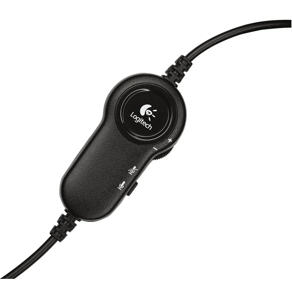 Imagem 4 de 5 do produto Headset Logitech Stereo, com Fio, Analógico, 3.5mm, Preto - H151