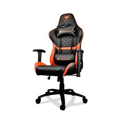 Cadeira Gamer Cougar Gaming Armor Titan Pro Preto/Laranja - 3MTITANS.0001