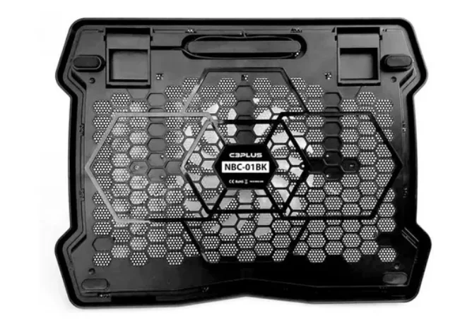 Imagem 2 de 5 do produto BASE P/NOTEBOOK ATE 15,6'' COOLER FAN USB NBC-01BK C3Tech@