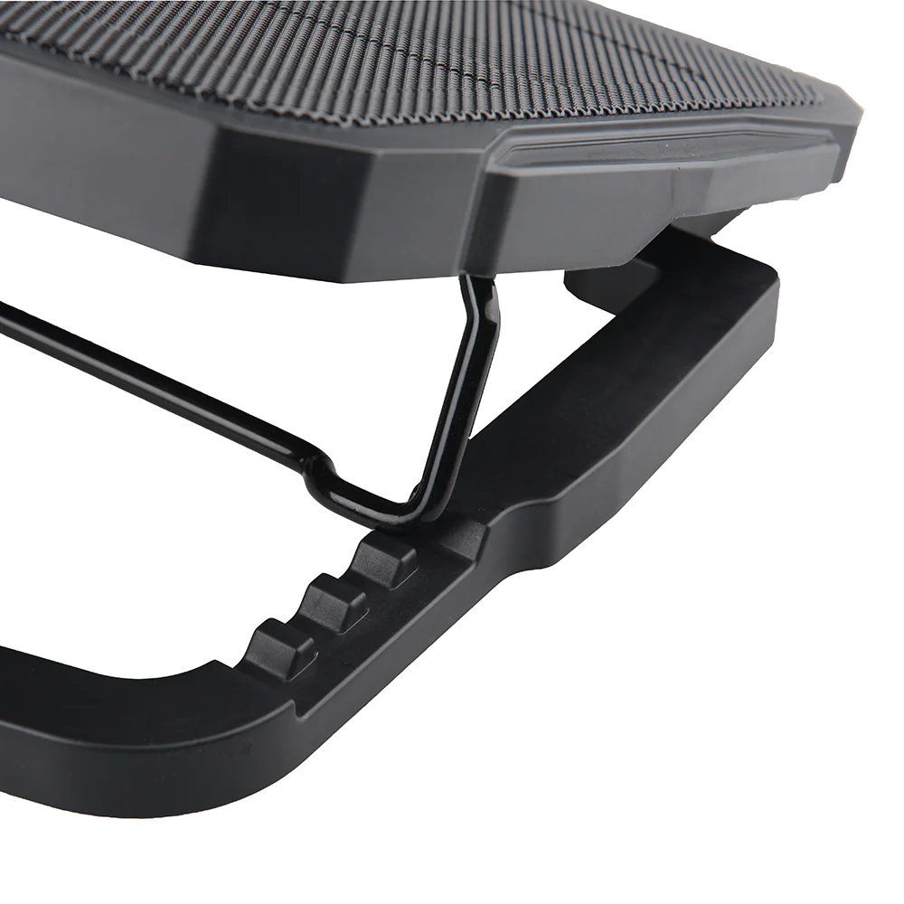 Imagem 3 de 5 do produto Suporte Gamer para Notebook até 17.3, C3tech, 4 Micro Ventiladores com Led Azul, Preto,  NBC-100BK