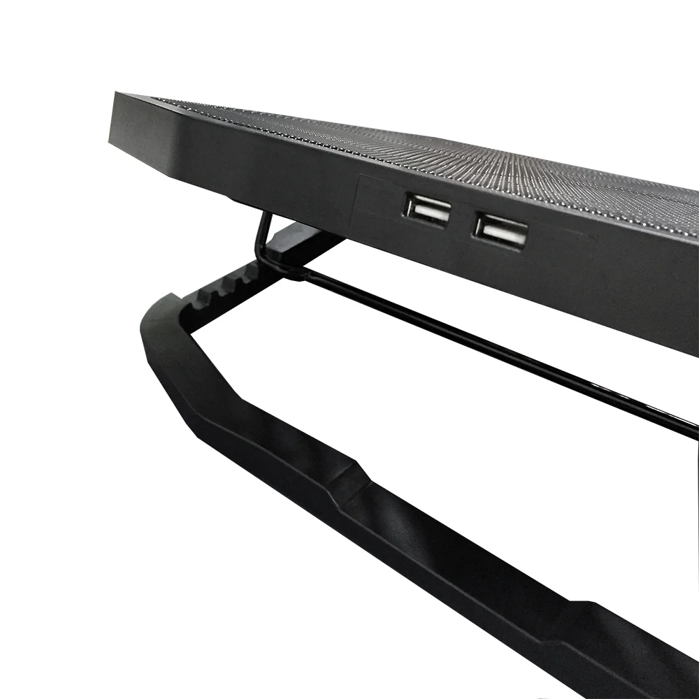 Imagem 5 de 5 do produto Suporte Gamer para Notebook até 17.3, C3tech, 4 Micro Ventiladores com Led Azul, Preto,  NBC-100BK