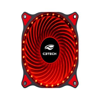 O Cooler Fan F7-L130, oferece excelente fluxo de ar e baixo ruído, com um design de LEDS vermelhos integrados à estrutura ! Melhor que isso, só o Kabu