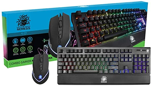 Teclado Gamer Nemesis Mouse Nemesis Nmx Kabum