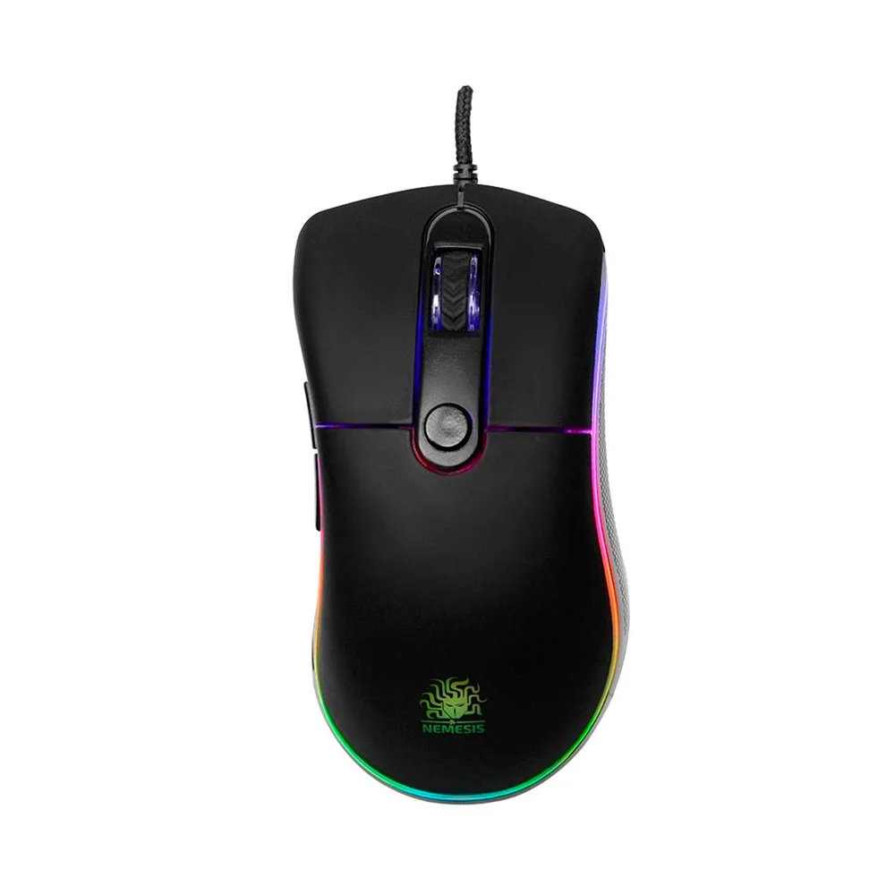 Mouse Gamer Macro 5+ Mg-02bs Nemesis Black Series Mouse Gamer Macro 5+ Mg-02bs Nemesis Black Series