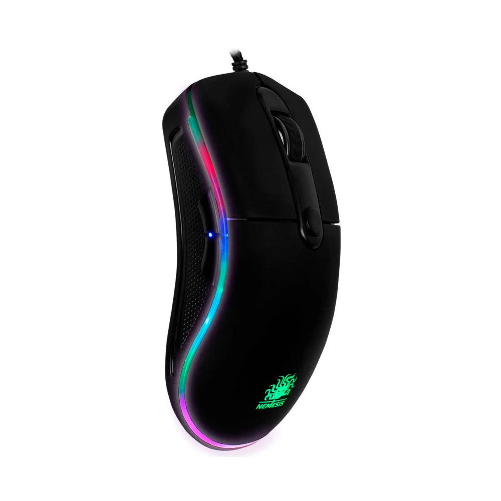Mouse Gamer Macro 5+ Mg-02bs Nemesis Black Series Mouse Gamer Macro 5+ Mg-02bs Nemesis Black Series