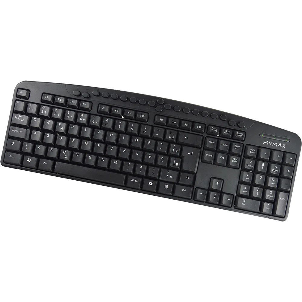 Imagem 5 de 5 do produto Teclado Multimídia Daily, Usb Abnt 2 Mks-vsc8168 Mymax Com Enter Grande