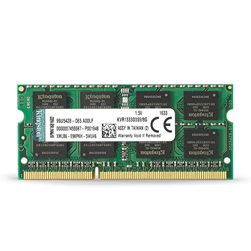 Imagem 3 de 4 do produto Memória Kingston, 8GB, 1333MHz, DDR3, Para Notebook - KVR1333D3S9-8G
