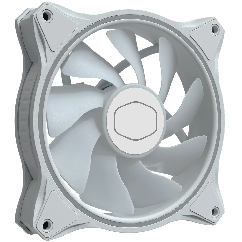 Cooler FAN Cooler Master MF120 Halo, ARGB, White Edition, Loop Duplo - MFL-B2DW-18NPA 7