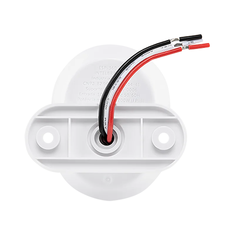 Imagem 3 de 5 do produto Sensor de Presença Intelbras, Detecção Até 10M, Para Iluminação, ESPI 360 A, Branco