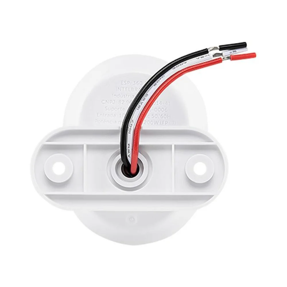 Imagem 4 de 5 do produto Sensor de Presença Intelbras, Detecção Até 10M, Para Iluminação, ESPI 360 A, Branco
