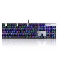 Teclado Motospeed Ck104 Preto Switch Azul Kabum