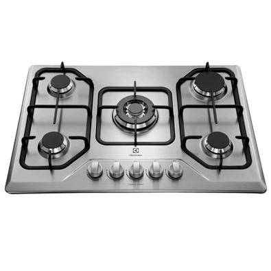 O cooktop a gás com 5 queimadores da Electrolux é uma peça com requinte e sofisticação que se destacará em sua cozinha gourmet um verdadeiro item que