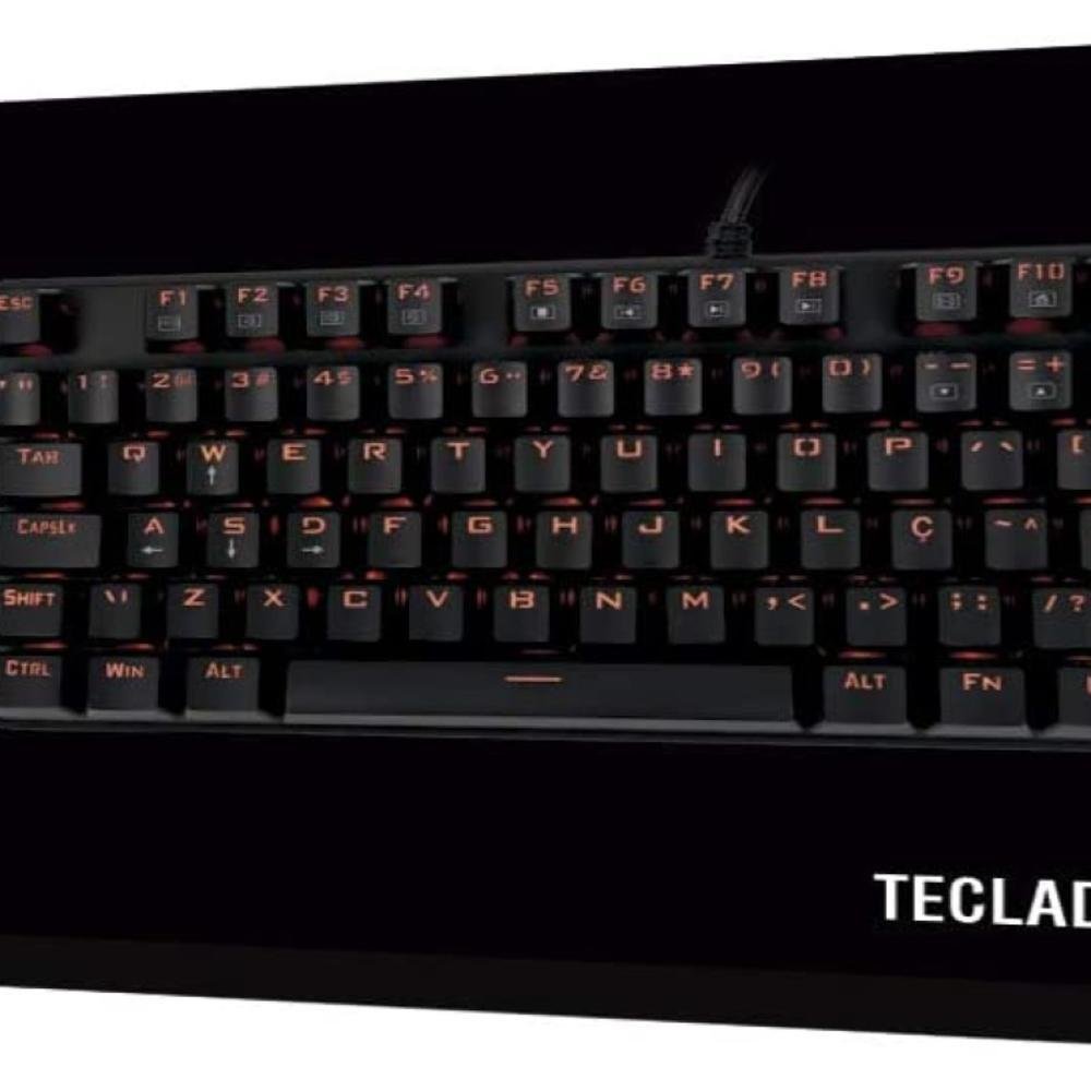 Teclado Mecânico Gamer Vulcan Tc603 Led Kabum